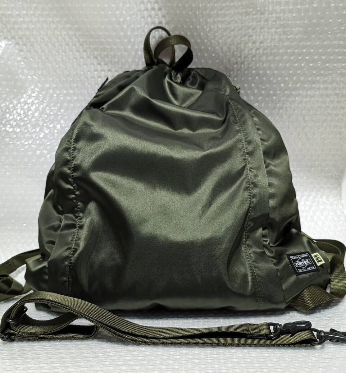 3Way Porter Ssz Helmet Bag Backpack Reversible Shoulder Olive | eBay