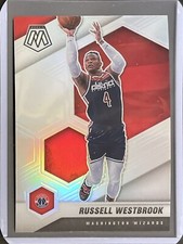 Russell Westbrook - 2020-21 Panini Mosaic Basketball - Silver Prizm #39