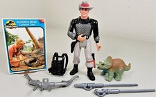 Jurassic Park 1994 Series 2 Sgt T-Rex Turner & Movie Card 100% COMPLETE ⭐Clean!⭐