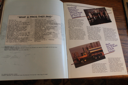Mack Bulldog Magazine, Vol 17, No2, 1987 9x11, 28 pages, about Korean War - Foto 3 di 3