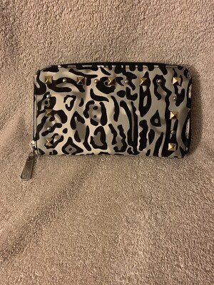Grace Adele Ocelot Wallet Zip Around . NWOT