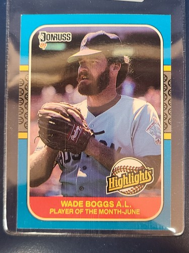 Tarjetas de béisbol 1983-2000 Wade Boggs Salón de la fama Medias Rojas de Boston Tú eliges Raras - Imagen 44 de 89