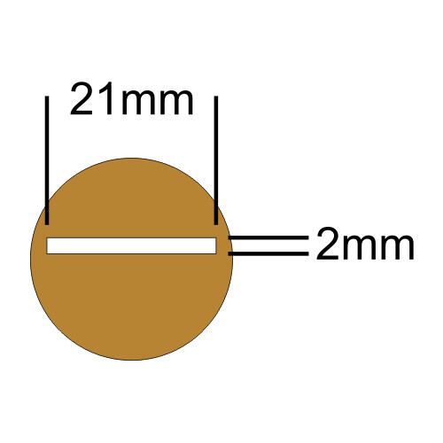 50x 3mm MDF scanalato slotta 25mm basi tonde Warhammer 40k Age of Sigmar AOS - Foto 2 di 4