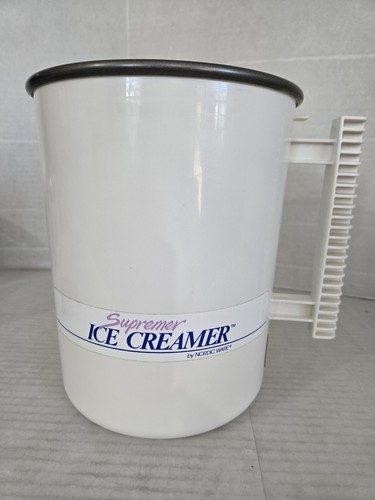 Nordic Ware Supremer Ice Creamer Hand Crank Ice Cream Maker 1.5 Quarts FREE SHIP - Picture 10 of 20