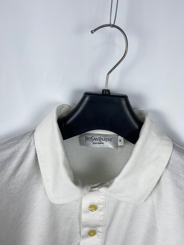 Yves Saint Laurent T-shirt polo con colletto uomo cotone taglia M - Foto 3 di 10