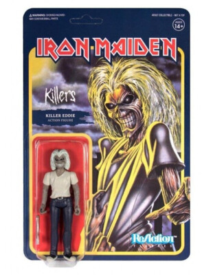SUPER7 ReAction - IRON MAIDEN KILLERS - KILLER EDDIE - FIGUR - 3.75Inch - NEU