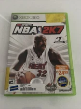 NBA 2K7 - Xbox 360 Game - Complete & Tested W/Blockbuster Stickers On Case- Shaq