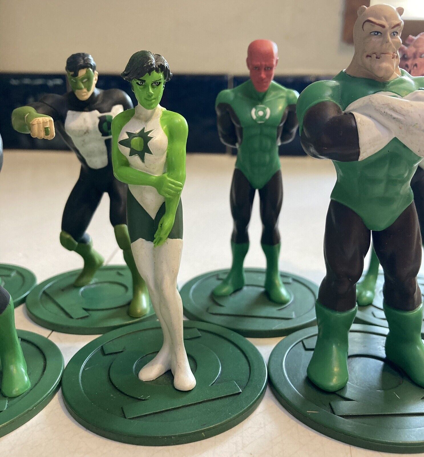 2000-2001 DC Direct Green Lantern Corps PVC Figure Toy Set Lot Sinestro Jordan - Picture 5 of 11