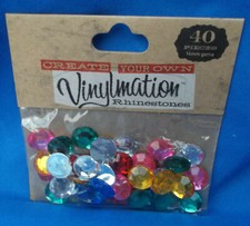 Vinylmation Multicolored Rhinestones for Vinylmation figures or other crafts