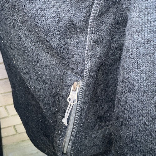 Avalanche Full Zip Grey Heavy Sweater Jacket Men's Size M Outdoors Hiking - Picture 6 of 10