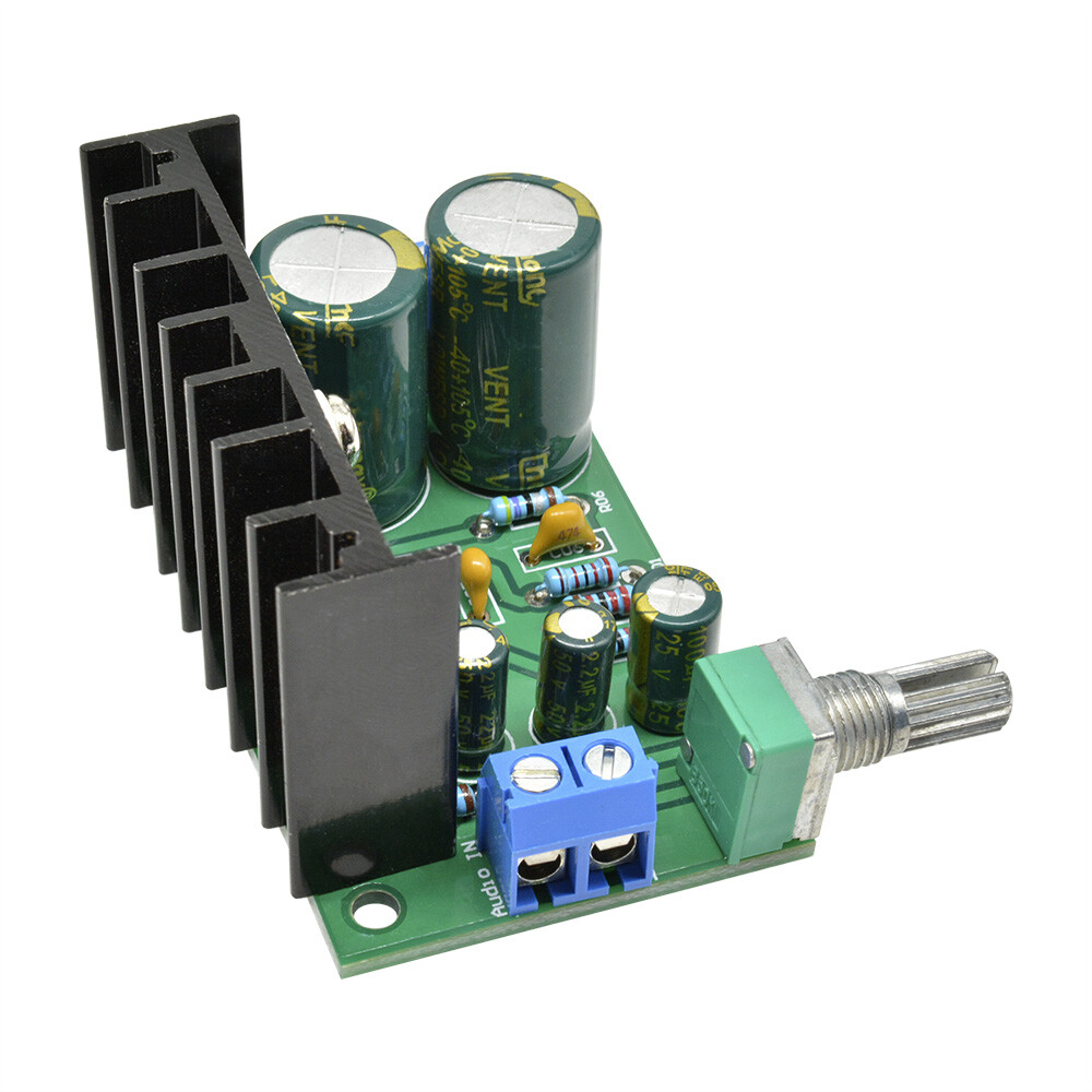 2X TDA2050 DC12V-24V 5W-120W 1-Channel Audio Power Amplifier Board Module DIY