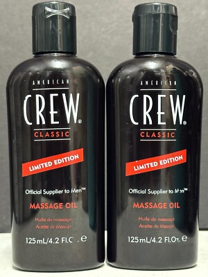 American Crew Classic Limited Edition Massage Oil - 2 Pack / 4.2 fl oz each