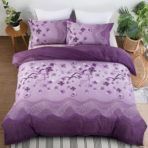 Fondream Purple Duvet Cover King, condition new, scruffy packaging