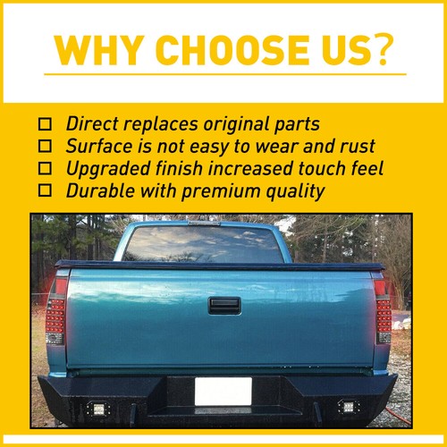 Tailgate Tail Gate Handle Bezel Fits For 88-00 Chevrolet GMC C/K 1500 2500 3500 - Picture 5 of 16