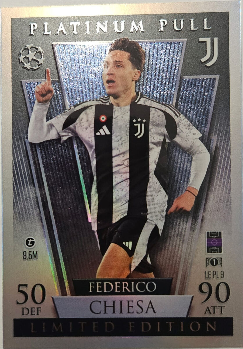 Match Attax Champions League 24/25 Limited/Black/100 Club