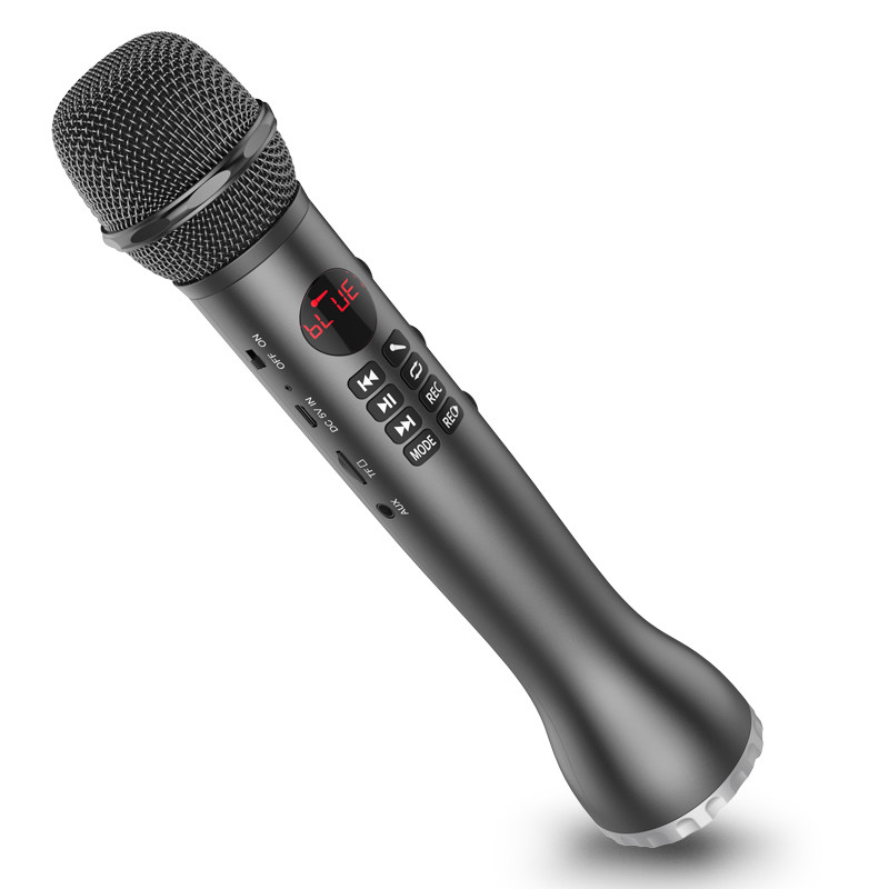Bakeey Portable Wireless Blautooth Microphone Record Card Speech Karaoke Bakeey Portable Wireless Blautooth Microphone Record Card Speech Karaoke