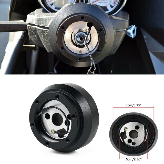 For 20072018 Jeep WRANGLER JK 6 Holes NRG Short Steering Wheel Hub