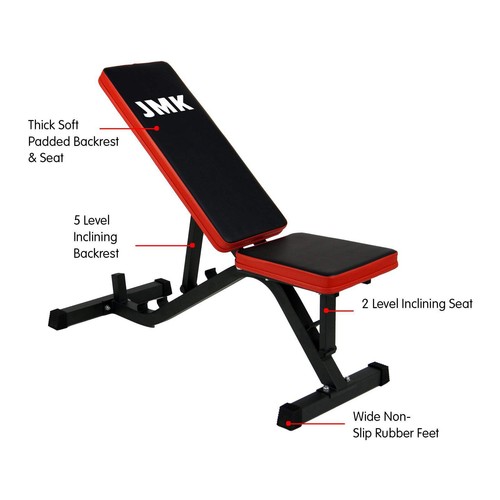 Adjustable Incline Decline Home Gym Bench - Picture 2 of 7