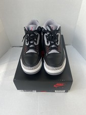 Air Jordan 3 Black Cement 2024 Size 12