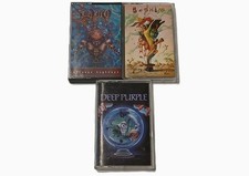 Heavy Metal Cassette Tape Lot Various Bands Dio Bonham Slaves Masters