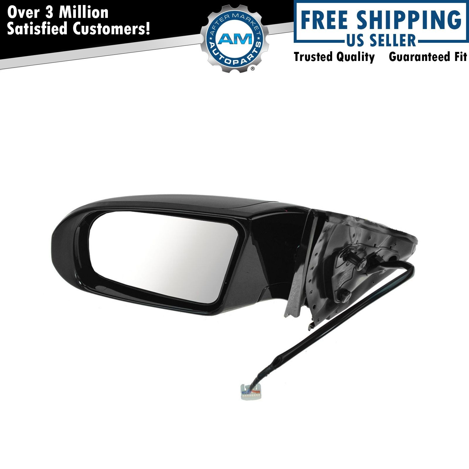 Heated Signal Mirror Left Driver Side for 09-14 Nissan Maxima-image