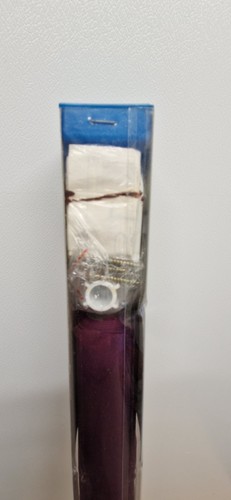 Aurora Purple Roller Blind Aubergine Square Eyelet Roller Blind - Picture 4 of 6