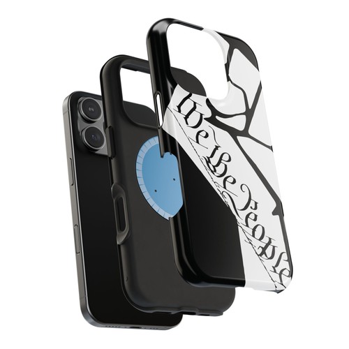 "We The People" Raised Fist Political Phone Case, Magnetic Tough Case, MagSafe - 第 15/86 張圖片