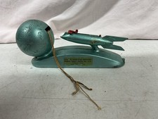 Vintage Autolite Spark & Plug Strato Mechanical Bank Shoot the Moon Fostoria Oh