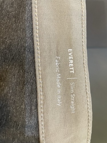 ADRIANO GOLDSCHMIED MENS PANTS. ( BROWN ) SIZE- 36 X 34. EVERETT. SLIM STRAIGHT. - Picture 12 of 15
