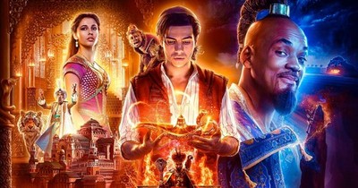 Aladdin 2019 (25) Filmposter Kunstdruck Herzstück Exklusive Szene MovieNight