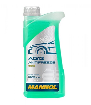 Mannol Antifreeze AG13 Hightec Frostschutz BSI GB BS 6580:2010 1L Flasche