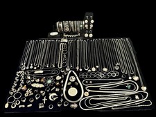 Huge 964 Grams VTG/Mod Sterling Silver925 Jewelry Lot Bulk Wear Scrap Sell 34oz