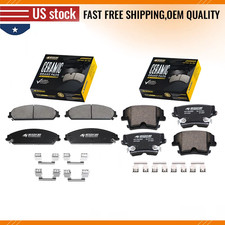 Front & Rear Ceramic Brake Pads fits 300 Dodge Charger Avenger Magnum Challenger