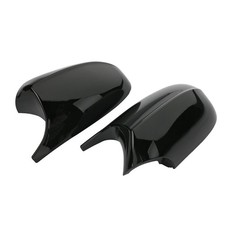 M3-Stil Spiegelkappen Au�enspiegel Glanz Schwarz F�r BMW 3er E90 E91 E92 E93 LCI