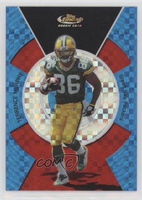 2005 Topps Finest Blue X-Fractor 75/150 Terrence Murphy #141 Rookie RC 1u6