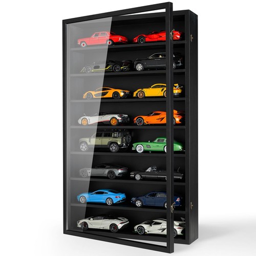 1/24 Scale Diecast Display Case Wall Mount Clear Model Car Display Case Model...