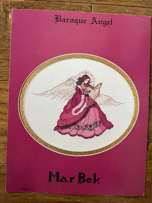 Baroque Angel Mar Bek Cross Stitch Pattern Serendipity Designs BE-1