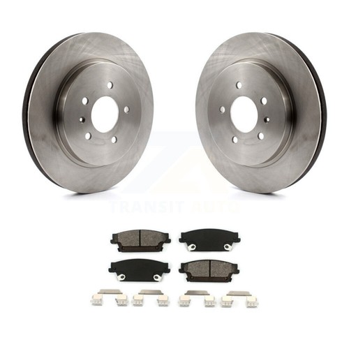 Rear Disc Brake Rotors And Semi-Metallic Pads Kit For Cadillac STS CTS - Picture 1 of 1