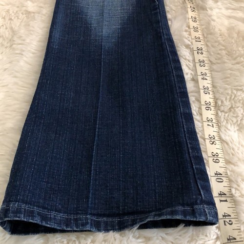 UB JEANS Stretch bestickt distressed Details Bootcut Gr. M 28/32 - Bild 3 von 12