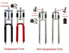 CDHPOWER 26" Bicycle Fork Double Shoulder Front Fork Triple Tree Bicycle Fork