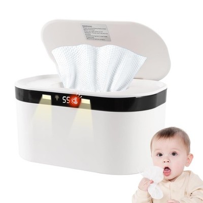 Baby Wipe Warmer, Wet Wipe Warmer 5 Modes of Temperature Heating Control Dual...