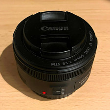 Canon EF 50mm f/1.8 STM Standard Lens, Auto & Manual Focus, EF Mount