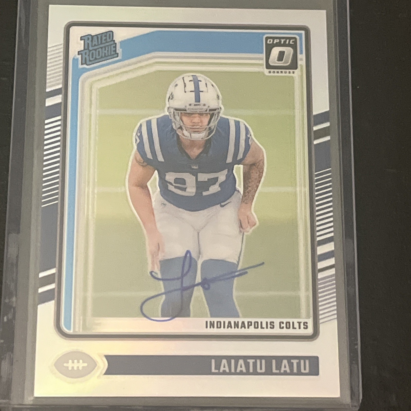 2024 Panini Donruss Optic Laiatu Latu #267 Holo Auto /150