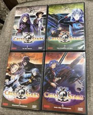 Crest of the Stars Vol 1-4 (DVD 2000) Anime Bandai Complete
