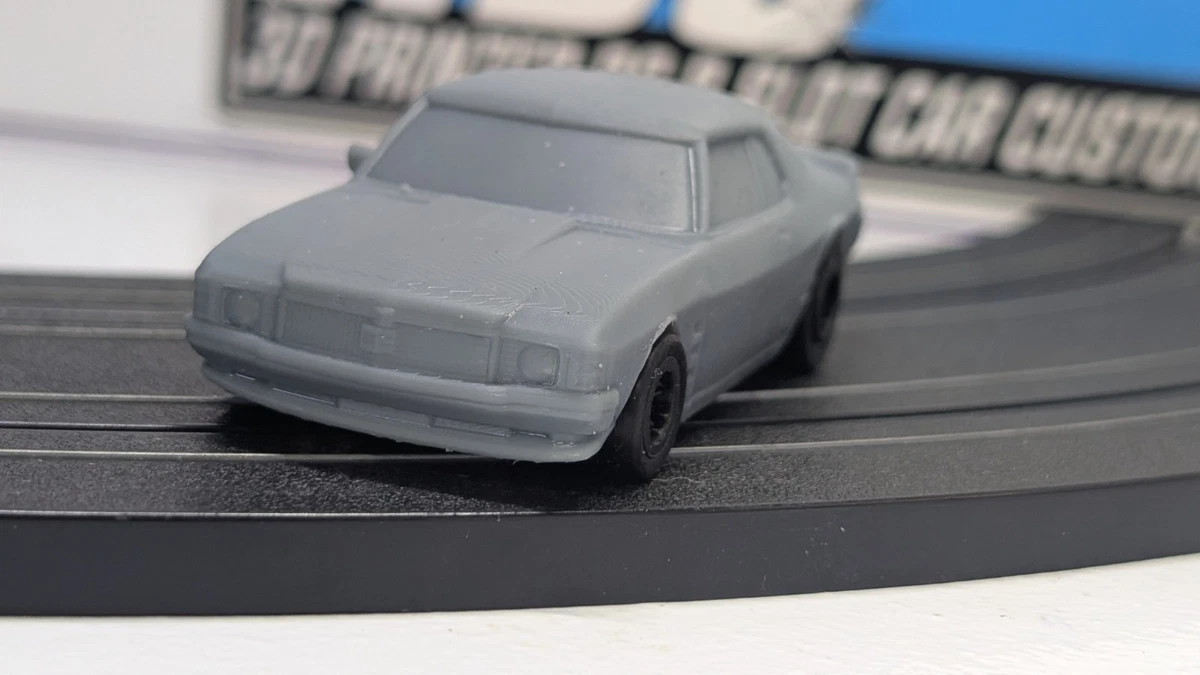 AFX Slot Car 3d Printed Body Holden HJ Monaro Racecar Suit Bulldog 1.6