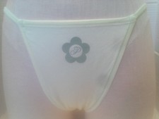 NWOT. Victoria's Secret. PINK. String Bikini. Light Green L.