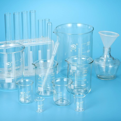 3 Stück 25 ml niedrige Form Becherglas, 3,3 Borosilikatglas graduiert bedruckt - Bild 5 von 5