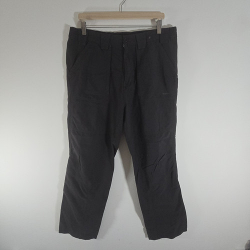 Rohan Trousers Uplanders Men's Medium Walking Hiking Black - Picture 1 of 16