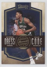 2009-10 Panini Classics Dress Code Gold 19/100 Sam Perkins #10 9o3
