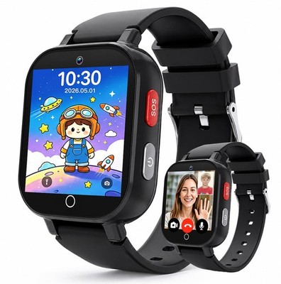 DXPICR 4G Kids Smart Watch with GPS Tracker, Video and Voice Call, SOS, WiFi,...